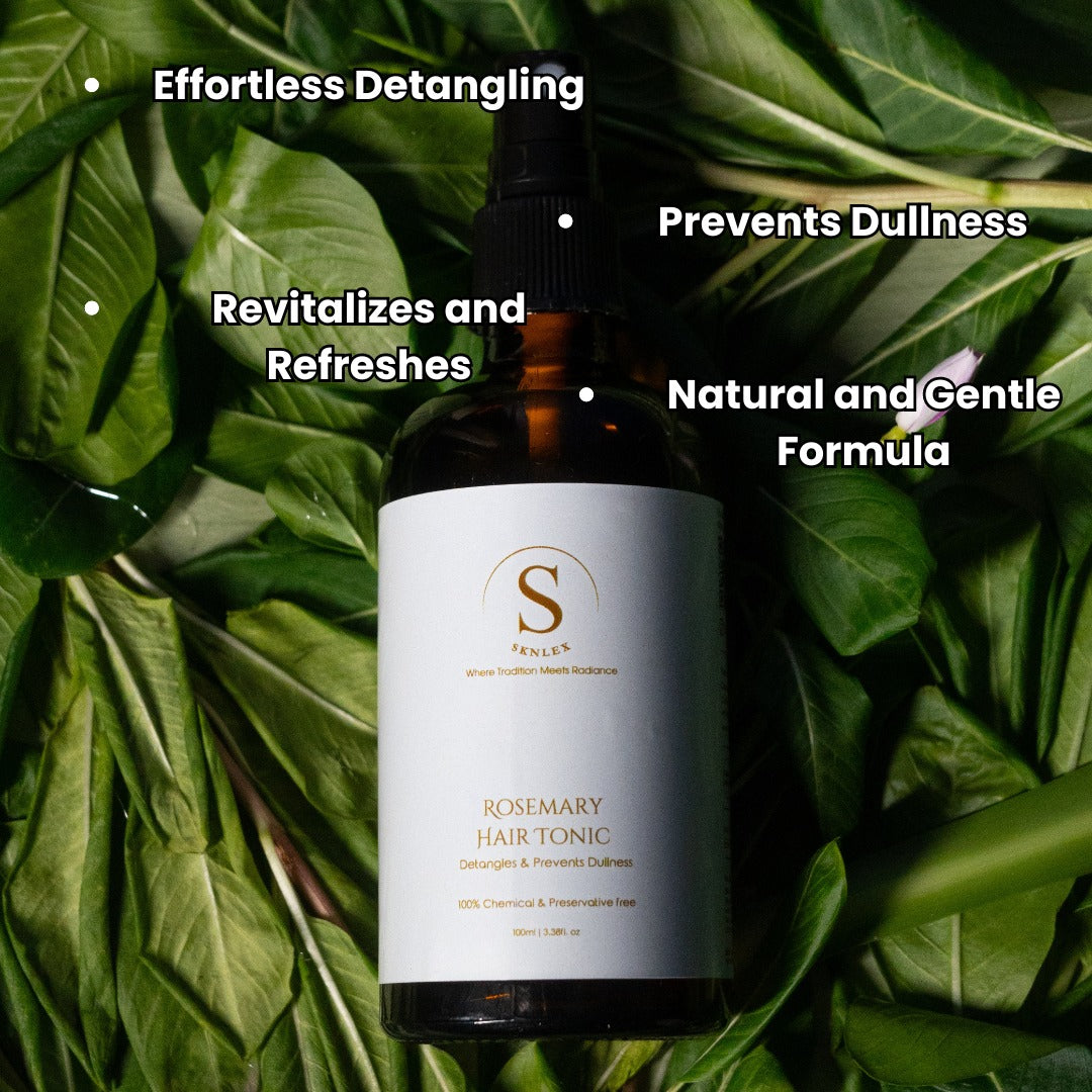 Rosemary Hair Tonic | Detangles & Prevents Dullness - SKNLEX